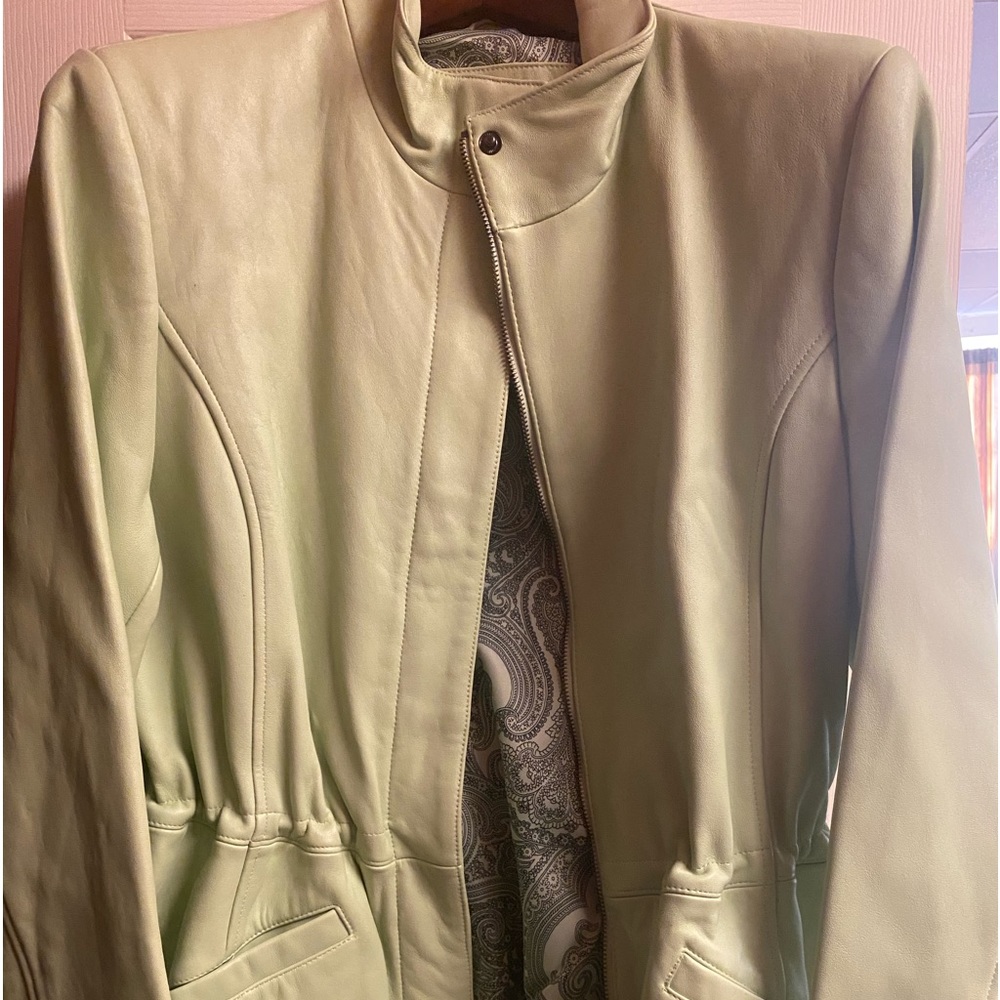 Butter soft leather jacket